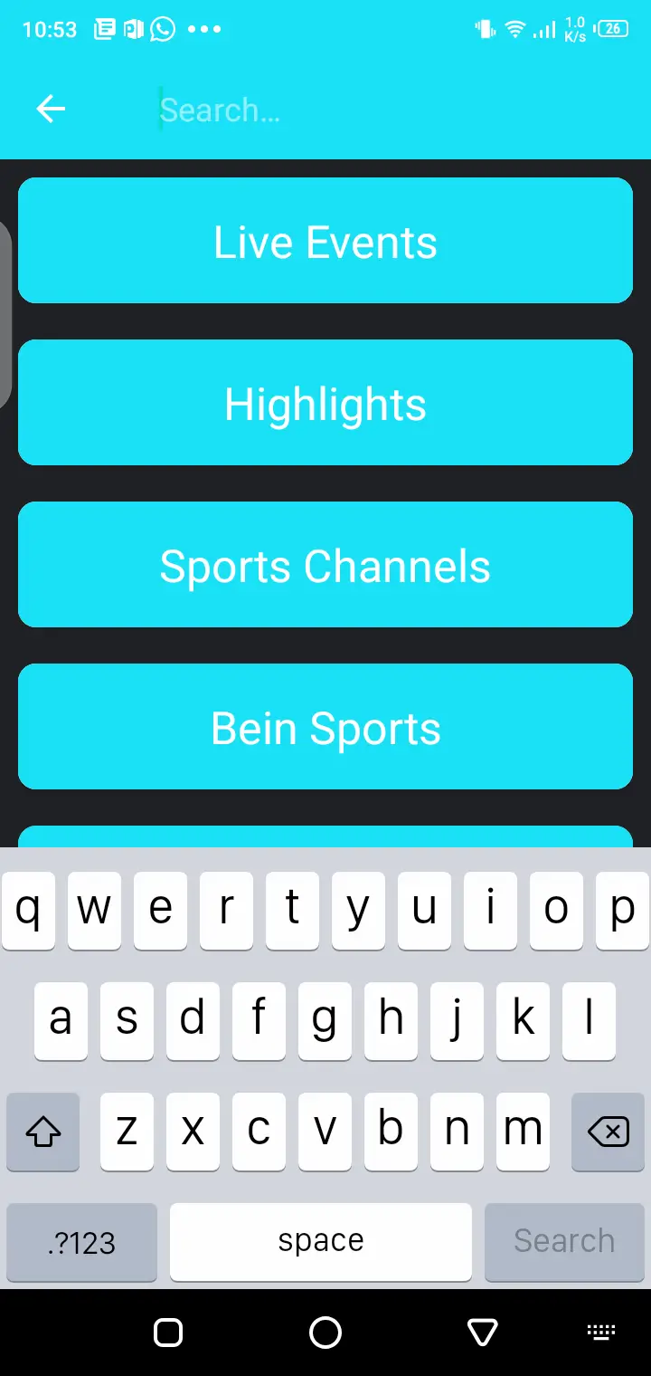 Screenshot of Dura TV Apk